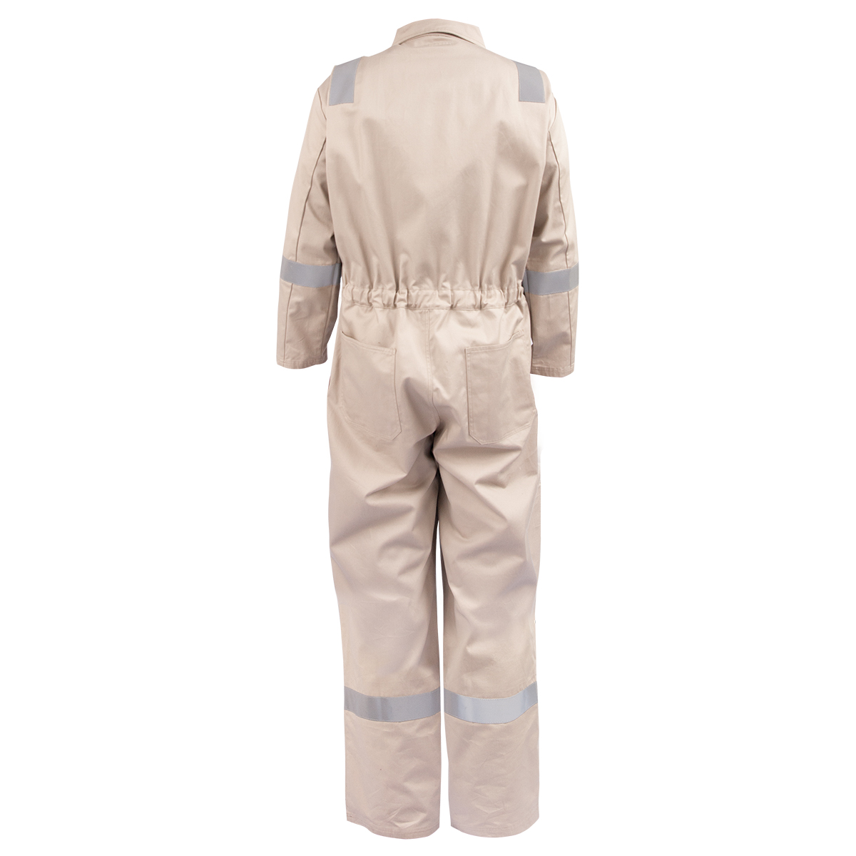 Picture of Black Stallion CF2118-ST 7 OZ FLAME-RESISTANT COTTON REFLECTIVE TAPE COVERALLS
